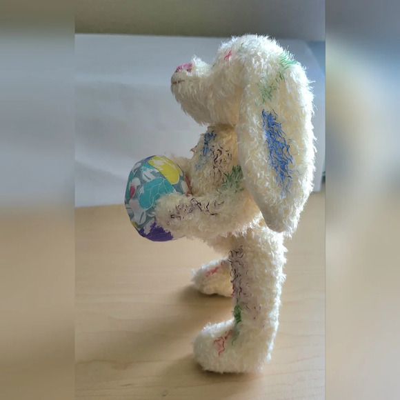 TY‎ 1993 Attic Treasure Beanie Baby Georgia Jointed Easter Bunny Vintage/Retired - Picture 7 of 11